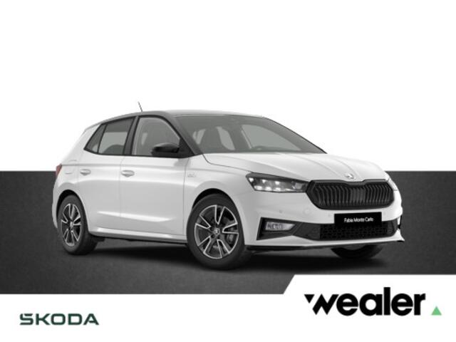 Skoda FABIA Monte Carlo 1.0 TSI 95 PK | 17" Lichtmetalen velgen | Verwarmbare voorstoelen | Apple Carplay/Android Auto