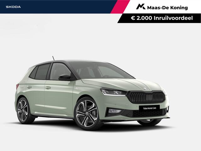 Skoda FABIA Monte Carlo 1.0 TSI 85 kW / 115 PK Hatchback 7 ver | Licht en Zicht Plus | 18' Libra velgen