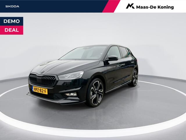 Skoda FABIA 1.0 TSI Monte Carlo o.a. Nappa lederen interieur, Licht & Zicht Plus- en Travel assistpakket, AW banden en stoelverwarming