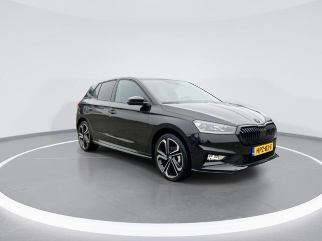 Skoda FABIA 1.0 TSI Monte Carlo o.a. Nappa lederen interieur, Licht & Zicht Plus- en Travel assistpakket, AW banden en stoelverwarming