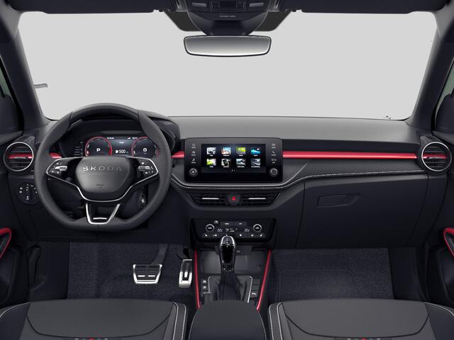 Skoda FABIA Monte Carlo 1.0 TSI 85 kW / 115 PK Hatchback 7 ver snelling | Timiano green black magic | 2000,- inruilbonus