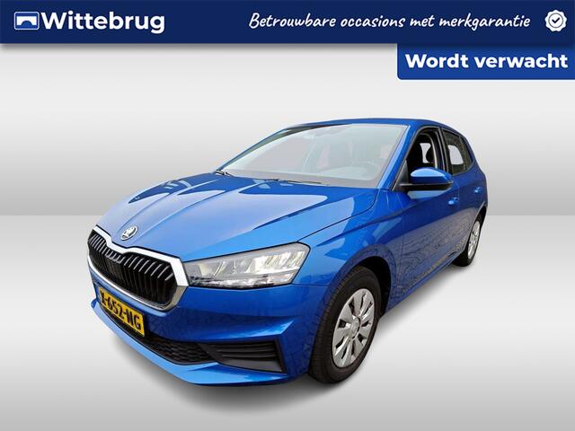 Skoda FABIA 1.0 TSI Ambition / App connect / Parkeersensoren achter / Airco / Cruise controle / Fabriekgarantie 01-28 /