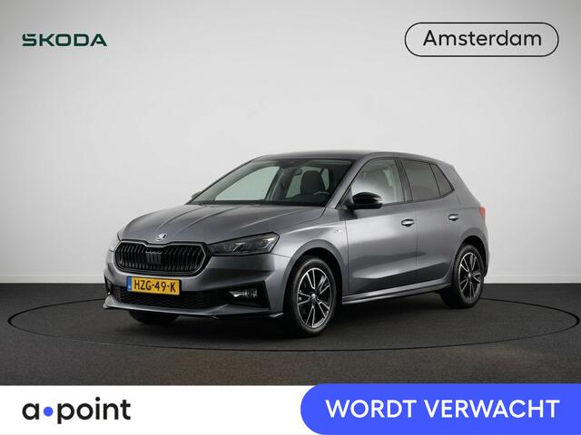Skoda FABIA 1.0 TSI Monte Carlo 95 pk | Verlengde garantie | Navigatie via App | Parkeersensoren | Achteruitrijcamera | LED koplampen | Stoelverwarming |