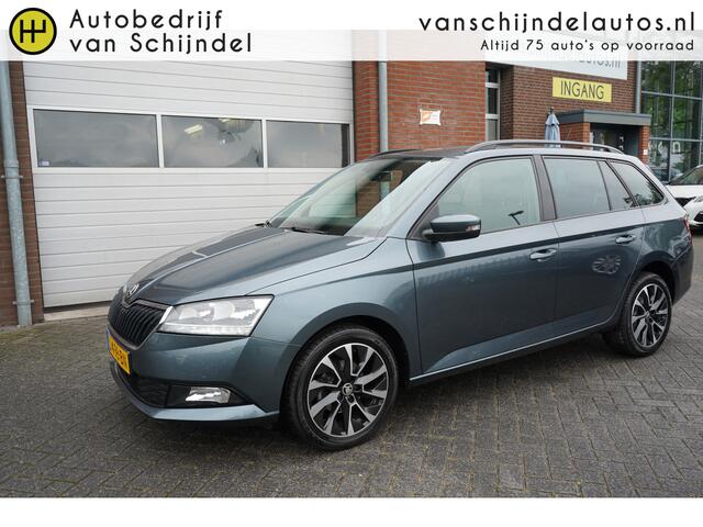 Skoda FABIA Combi 1.0 TSI 96PK BUSINESS EDITION ORIGINEEL NEDERLANDS STOELVERWARMING KEYLESS NAVIGATIE LED PDC V+A LMV ECC AIRCO CRUISECONTROL BLUETOOTH ENZ...