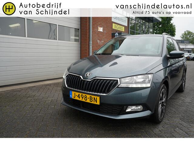 Skoda FABIA Combi 1.0 TSI 96PK BUSINESS EDITION ORIGINEEL NEDERLANDS STOELVERWARMING KEYLESS NAVIGATIE LED PDC V+A LMV ECC AIRCO CRUISECONTROL BLUETOOTH ENZ...