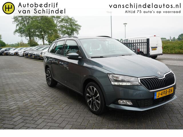 Skoda FABIA Combi 1.0 TSI 96PK BUSINESS EDITION ORIGINEEL NEDERLANDS STOELVERWARMING KEYLESS NAVIGATIE LED PDC V+A LMV ECC AIRCO CRUISECONTROL BLUETOOTH ENZ...