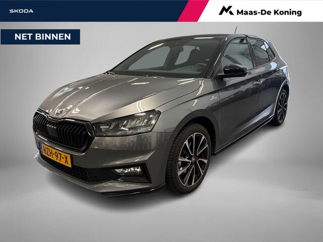 Skoda FABIA 1.0 TSI 115pk DSG Monte Carlo · Camera · Keyless · Apple/Android Car Play · Stoelverwarming · Cruise Control · 17"Velgen · Rijprofielselectie · Garantie t/m 14-08-2029 of 100.000km