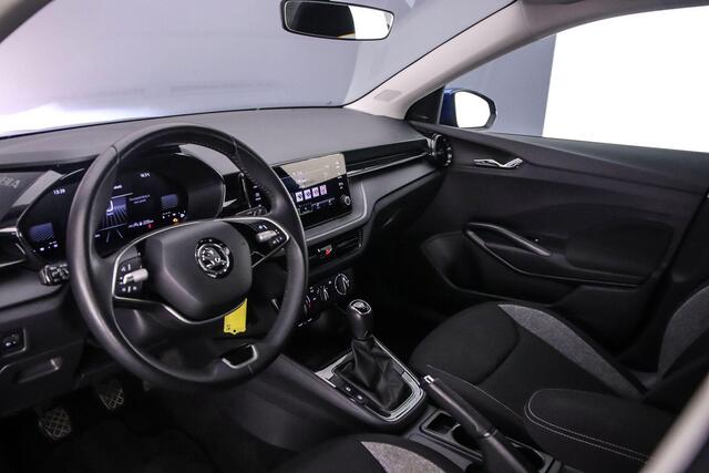 Skoda FABIA Essence 1.0 TSI 95pk Parkeersensor achter, App connect, Snelheidsbegrenzer, Airco, DAB, Radio, Bluetooth, LED koplampen