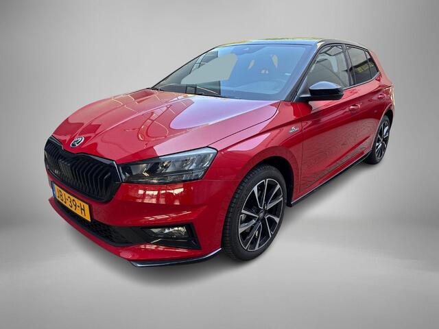 Skoda FABIA 1.0 TSI 115pk DSG Monte Carlo · Camera · Keyless · Apple/Android Car Play · Sportstoelen · Cruise Control · Stoelverwarming · Garantie t/m 18-08-2029 of 100.000km