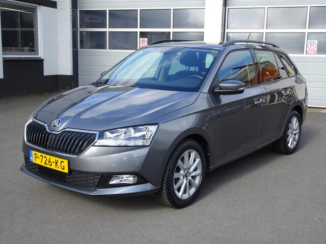 Skoda FABIA Combi 1.0 TSI Ambition Automatische airco, parkeersensoren, cruise controle, licht metalen velgen, apple carplay, android auto, trekhaak, winterwielen set, enz