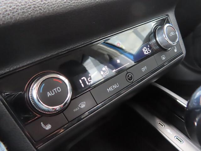 Skoda Kamiq 1.0 TSI Style DSG | elektrisch verstelbare stoel | stoelverwarming | navi