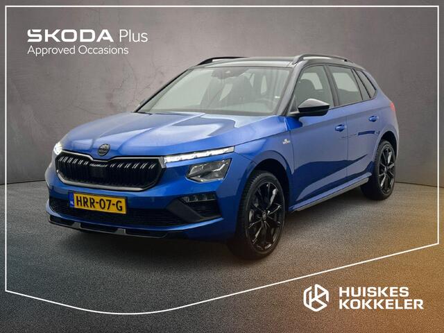 Skoda Kamiq Monte Carlo 1.0 TSI 115pk DSG Automaat Panoramadak, Adaptive cruise control, LED matrix koplampen, Achteruitrijcamera, Stoelverwarming, Parkeersensoren, Elektrische achterklep