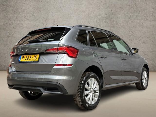 Skoda Kamiq 1.0 TSI Sportline Automaat (RS KUIPSTOELEN, VIRTUAL COCKPIT, APPLE CARPLAY, GROOT NAVI, STOELVERWARMING, ADAPTIVE CRUISE, GETINT GLAS, ZWART HEMEL, NIEUWSTAAT)
