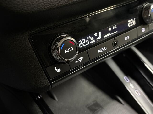 Skoda Kamiq 1.0 TSI Sport (VIRTUAL COCKPIT, APPLE CARPLAY, GROOT NAVI, CLIMATE, STOELVERWARMING, SPORTSTOELEN, PARKEERSENSOREN, KEYLESS, CRUISE, PARKEERSENSOREN, NIEUWE APK, NIEUWSTAAT)