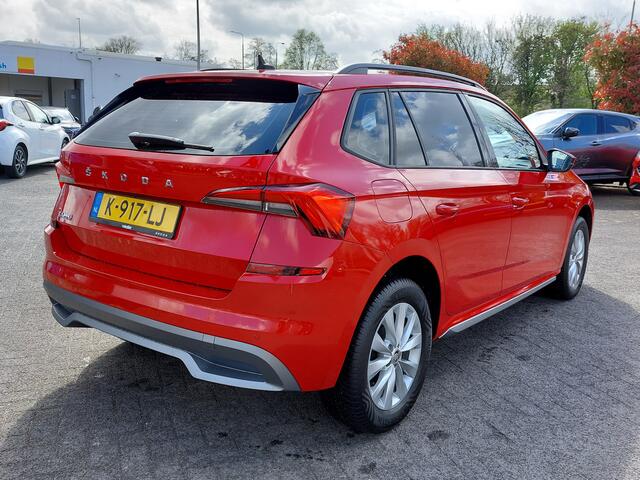 Skoda Kamiq 1.0 TSI 110pk DSG Business Edition | Origineel NL | Navi | Apple Carplay+Android Auto | Clima | Adap.Cruise | Led Koplampen | Stoelverwarming | Pdc V+A | Privacy Glass | 16''lm | Trekhaak