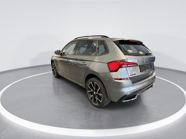 Skoda Kamiq 1.0 TSI 110pk DSG Monte Carlo · Panoramadak · Apple/Android Car Play · Cruise Control · Stoelverwarming · Keyless Start · 18"Velgen ·