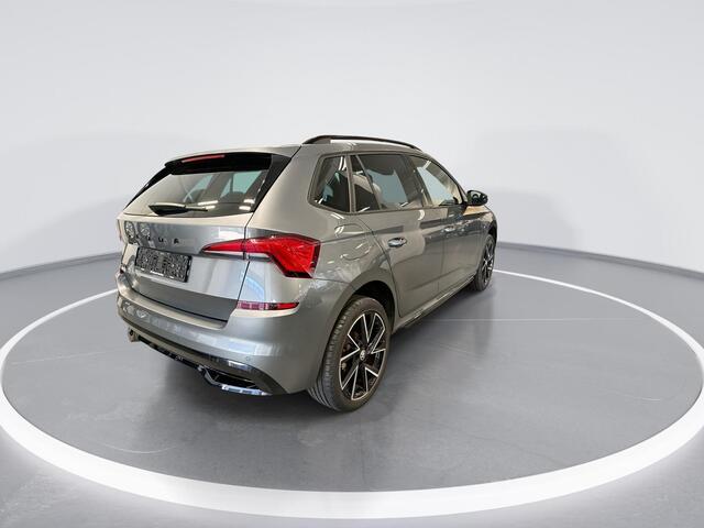 Skoda Kamiq 1.0 TSI 110pk DSG Monte Carlo · Panoramadak · Apple/Android Car Play · Cruise Control · Stoelverwarming · Keyless Start · 18"Velgen ·