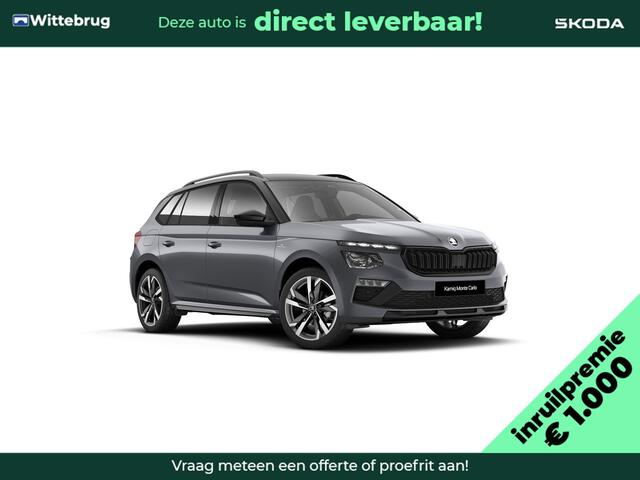 Skoda Kamiq 1.0 TSI Monte Carlo 18" lichtmetalen velgen / Travel assist / Navigatie pakket / Charging / ¤1000,- inruilpremie