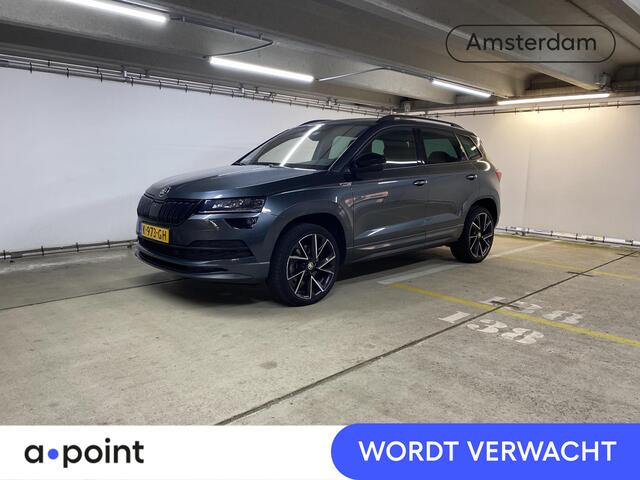 Skoda Karoq 1.5 TSI ACT Sportline Business 150 pk Automaat (DSG) | Navigatie | Elektr. trekhaak | Parkeersensoren | Achteruitrijcamera | Adaptieve cruise control | Stoelverwarming |