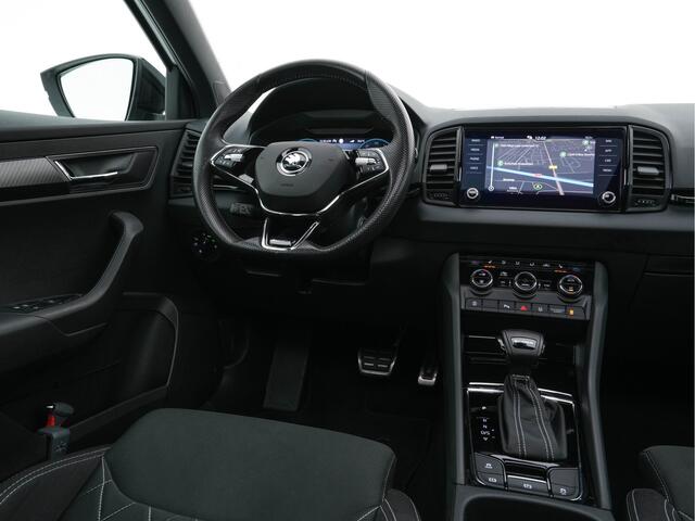Skoda Karoq 1.5 TSI ACT Sportline Business Aut. *PANO | DIGI-COCKPIT | ADAPTIVE-CRUISE | FULL-LED | BLIND-SPOT | HEATED-SPORTSEATS | CAMERA | AMIENT-LIGHT | NAVI-FULLMAP | KEYLESS | DAB+ | SHIFT-PADDLES | PRIVACY-GLASS | 19''ALU*