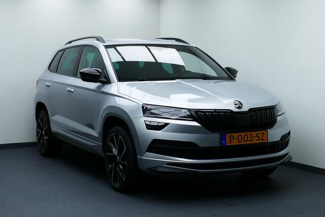 Skoda Karoq 1.5 150Pk TSI ACT Sportline. Camera, 19"LMV, Virt Cockpit, Adap Cruise, Stoel&StuurVerw
