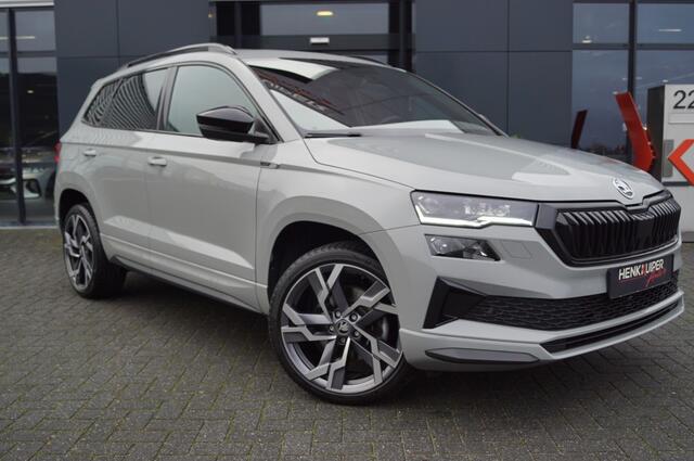 Skoda Karoq 1.5 TSI DSG Sportline 150pk/Trekhaak wegklb./Panodak/ Navi Columbus/ACC/DCC/Camera