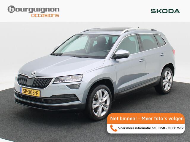 Skoda Karoq 1.5 TSi 150 Pk Style Business | Panoramadak | Canton | Trekhaak | Stoelverwarming | Adaptive Cruise | Navigatie | Carplay | Camera | 18 inch | 108.873 Km!!