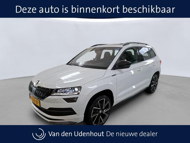 Skoda Karoq 1.5 TSI ACT Sportline Business Panorama Camera Stoel/Stuurverwarming Canton Sound Ozon en 1x velg miss Kofferklep schuren