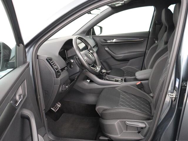 Skoda Karoq 1.5 TSI Sportline | Trekhaak | Stoelverwarming | Virtual Cockpit | Stuurverwarming | Carplay | Sportstoelen | Camera | Navigatie | Cruise control | Parkeerhulp