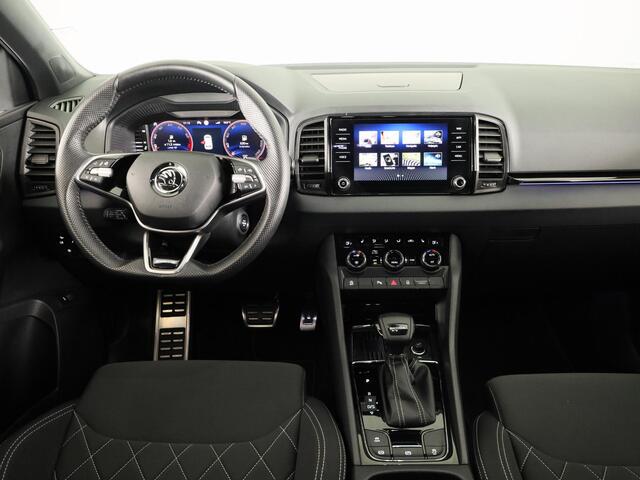 Skoda Karoq 1.5 TSI Sportline Business 150pk | Dode hoek sensoren | Adaptive Cruise Control | Elektrische achterklep |