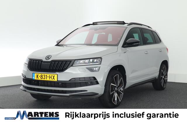 Skoda Karoq 1.5 TSI 150pk DSG ACT Sportline Business Trekhaak Camera Canton Keyless Virtual Cockpit Stoelverwarming Navigatie