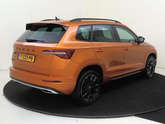 Skoda Karoq 1.5 TSI ACT Sportline Business | Keyless | Stoelverwarming voor en achter | Achteruitrijcamera | Navigatie | Virtual cockpit | LED matrix verlichting | Stuurwiel verwarmd |