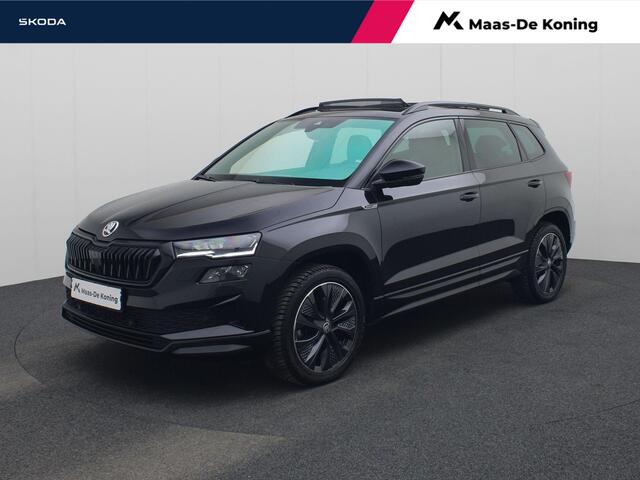 Skoda Karoq 1.5TSI/150PK DSG ACT Sportline Business · Panoramadak · Leder · Camera + Parkeersensoren · Garantie t/m 08-08-2026