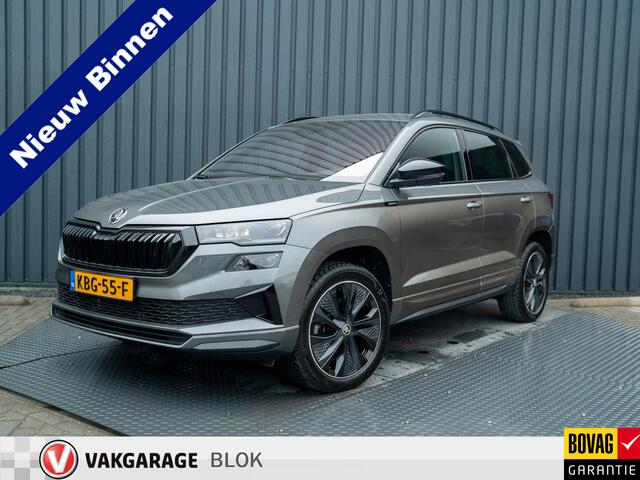Skoda Karoq 1.5 TSI ACT Sportline Business | Elk. A-klep | Camera | Lane Assist | Stoel & Stuur verw. | Prijs Rijklaar!!