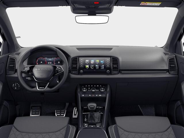 Skoda Karoq Sportline Ultimate 1.5 TSI ACT 150 pk 7 versn. DSG | Wegklapbare Trekhaak | Travel Assist Pakket Plus | Virual Pedal | 19 Inch Velgen Sagitarius