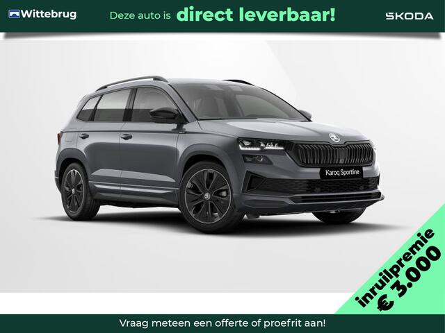 Skoda Karoq 1.5 TSI ACT Sportline Business 3.000,- inruilpremie / 19'' velgen / Navigatiepakket / Pano