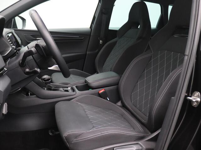 Skoda Karoq 1.5 TSI ACT Sportline Business 150PK DSG Panoramadak, Trekhaak, Achteruitrijcamera, Winterpakket Plus, Keyless, Virtual pedal, 18'' lichtmetaal, Side Assist