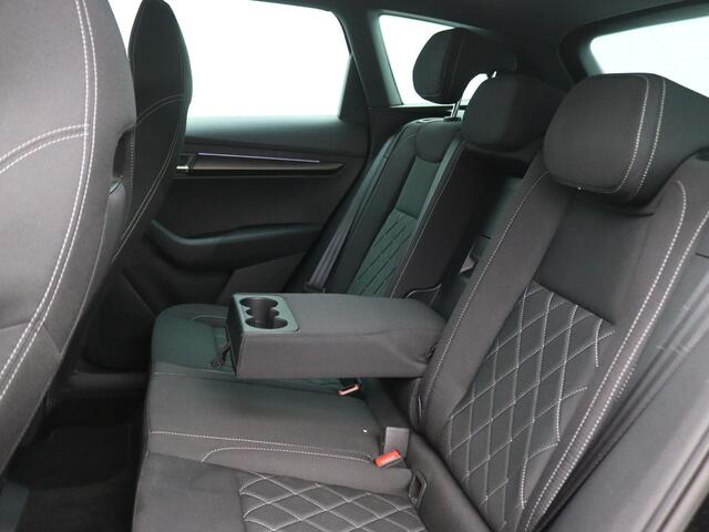 Skoda Karoq 1.5 TSI ACT Sportline Business 150PK DSG Panoramadak, Trekhaak, Achteruitrijcamera, Winterpakket Plus, Keyless, Virtual pedal, 18'' lichtmetaal, Side Assist