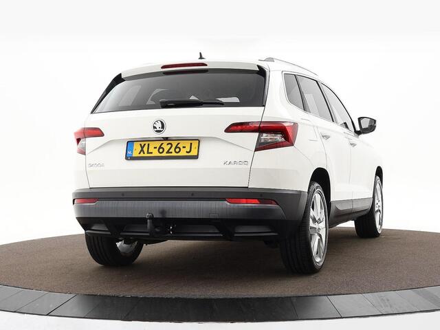 Skoda Karoq 1.5 TSI ACT 150PK DSG Style Business · Camera · Afneembare Trekhaak · Canton Audio · Apple/Android Car Play · Navigatie · Stoelverwarming · 18'' Inch ·