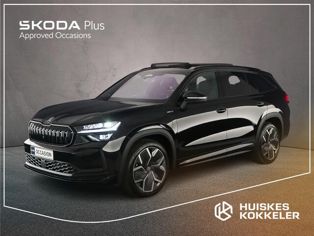 Skoda Kodiaq Sportline Business 1.5 TSI PHEV 204pk DSG Automaat Trekhaak, Panoramadak, Elektrische achterklep, Achteruitrijcamera, Adaptive cruise control, LED matrix koplampen