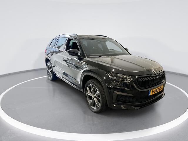 Skoda Kodiaq 1.5 TSI 150pk DSG Sportline Business 7p. · Camera · Elek. Trekhaak · Apple/Android Car Play · Elek. Bestuurdersstoel · 19'' Inch · Garantie t/m 06-06-2027 of 100.000km