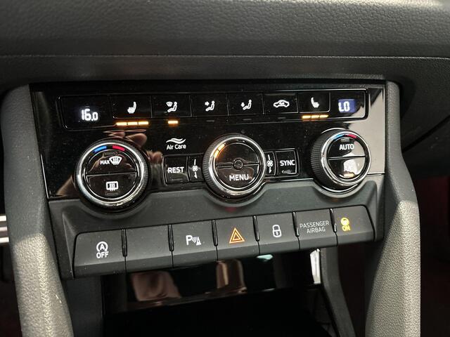 Skoda Kodiaq 1.5 TSI 150pk DSG Sportline Business 7p. · Camera · Elek. Trekhaak · Apple/Android Car Play · Elek. Bestuurdersstoel · 19'' Inch · Garantie t/m 06-06-2027 of 100.000km