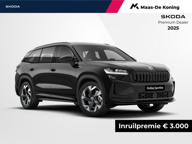 Skoda Kodiaq Sportline Business 1.5 TSI PHEV 150 kW / 204 PK SU V | Panoramadak | Trekhaak | 3000,- inruilpremie!!