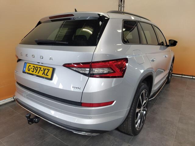Skoda Kodiaq 2.0 TSI 4x4 Sportline Business bomvol! pano | sportint | stoelverw | digitaal dashb | trekh