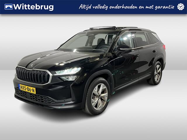 Skoda Kodiaq 1.5 TSI MHEV Business Edition 7p. / AUTOMAAT/ GARANTIE TM 07-2029/ PANO/ 7-PERSOONS/ TREKHAAK/ CAMERA/ PARK. SENSOREN/ KEYLESS/ LED/ ADAPT. CRUISE/ APP-CONNECT/ NAVI/ DIVERSE RIJHULPSYSTEMEN/ CLIMA/ DAB/ LMV