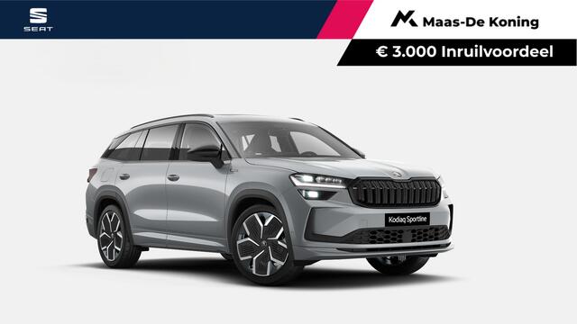 Skoda Kodiaq Sportline Business 1.5 TSI PHEV 150 kW / 204 PK SU | Comfort pakket | Panoramadak | Trekhaak | Parkeer Pakket