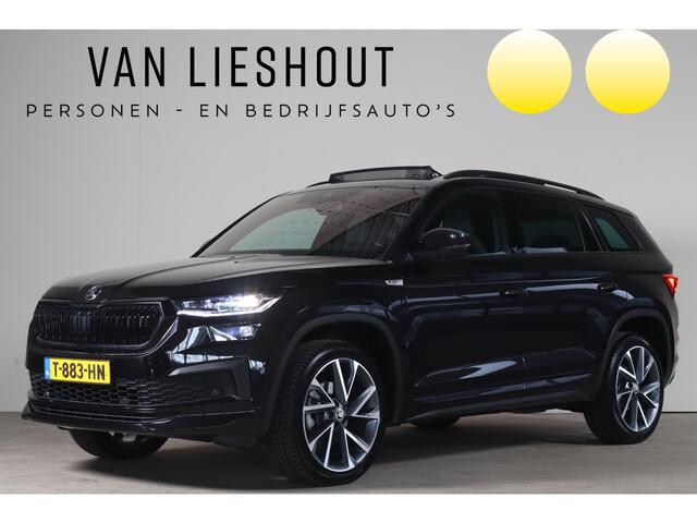 Skoda Kodiaq 1.5 TSI Sportline Business - NL- Auto!! Sportleder I Stoel-Vent. I Mem. seats