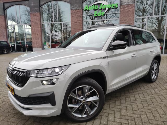 Skoda Kodiaq 1.5 TSI DSG Sportline 7pers. Panoramadak - Adaptieve Cr.control -3e Zitrij - Elektrische achterklep