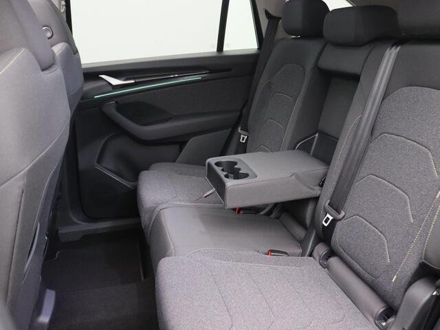 Skoda Kodiaq 1.5 TSI PHEV Business Edition Plus 204PK DSG Pano-Schuifdak, Trekhaak, 19` LM Velgen, Stoelverwarming voor + achter, Keyless, Virtual Pedal, Navi, Side Assist, Stuurwielverwarming, Memorystoel