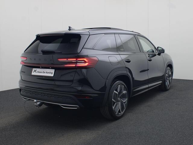 Skoda Kodiaq 1.5TSI/150PK PHEV Sportline DSG · Trekhaak · Panoramadak · Camera + Parkeersensoren · Garantie t/m 24-02-2030 of 60.000KM